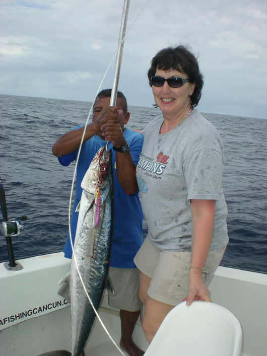 King mackerel fishing cancun